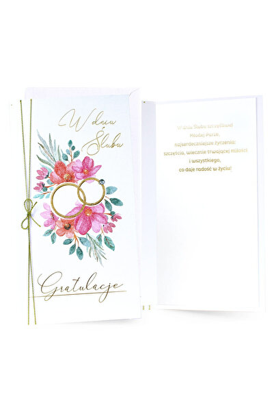 KUKARTKA Felicitare Passion Cards PM-329, decorata cu folie metalica si broka...