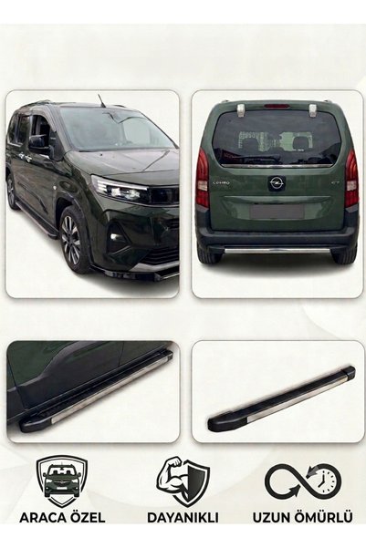 oemat Opel Combo Yan Basamak ve Arka Basamak