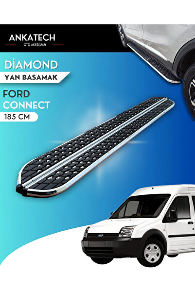 ANKATECH Ford Connect Diamond Krom Yan Basamak 185 Cm 2002-2014