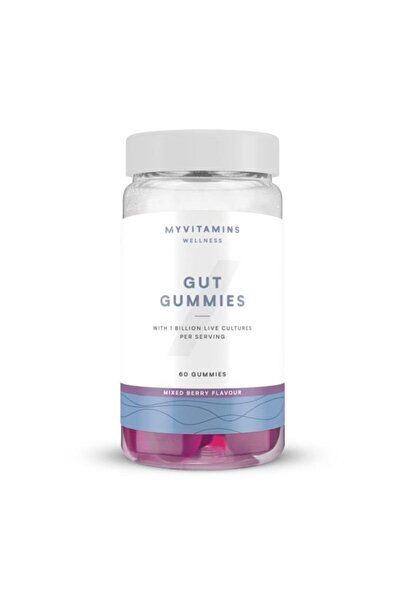 MYPROTEIN Myvitamins Gut Gummies Συμπλήρωμα με Προβιοτικά 60 ζελεδάκια Mixed ...