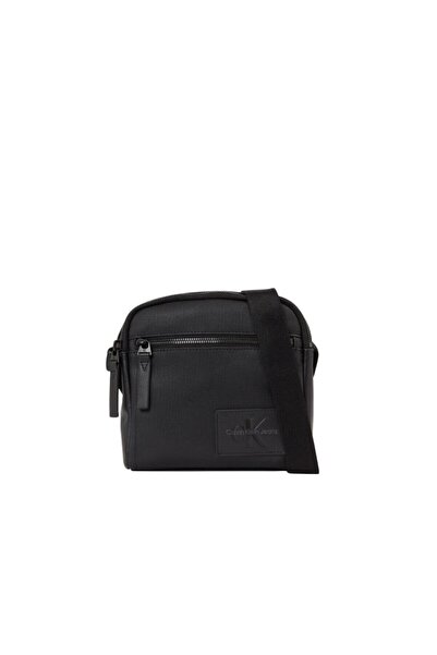 Calvin Klein COATED SQ CAMERA BAG, BEH Siyah Erkek Çapraz Çanta