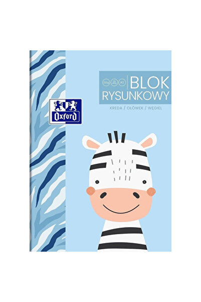 Oxford Bloc pentru desen Kids A2, bloc de schite, 120 g/m², 20 foi, multicolo...