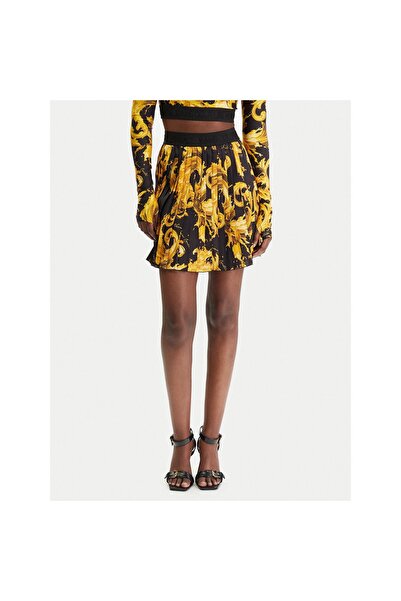 VERSACE JEANS COUTURE Fustă mini de damă 80HAE820 NS834 Negru