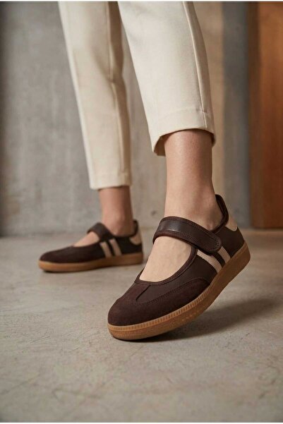HİGHRUN Women's Velcro Strap Casual Sneaker Shoes