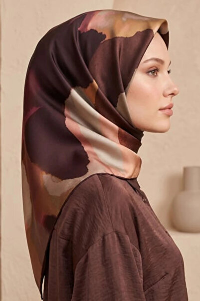 Aker Sura Silk Patterned Scarf 9072701