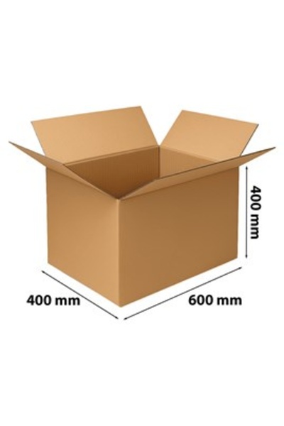 Nazpak Ambalaj 40x60x40 Cift Oluklu Tasima Kolisi | 5li Paket |