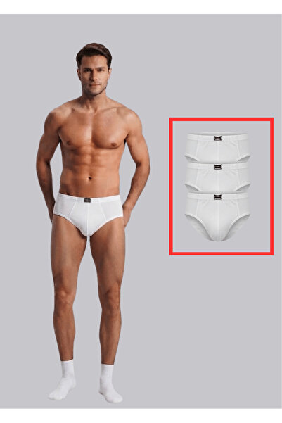 NACAR STORE Men's 3-Piece Set Lycra Combed Cotton Slip Underpants