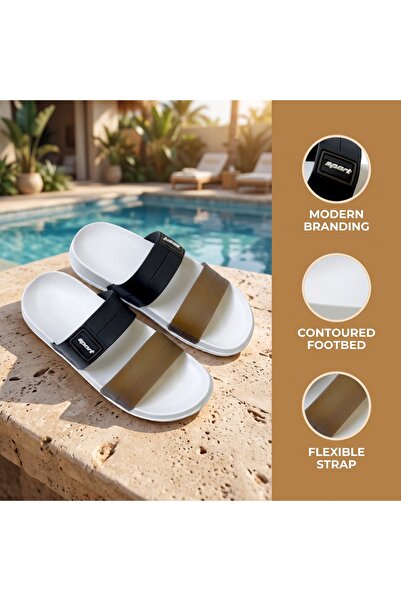 Fuzhoulanyang Men’s Summer Slippers, Lightweight Breathable Sandals, Comforta...