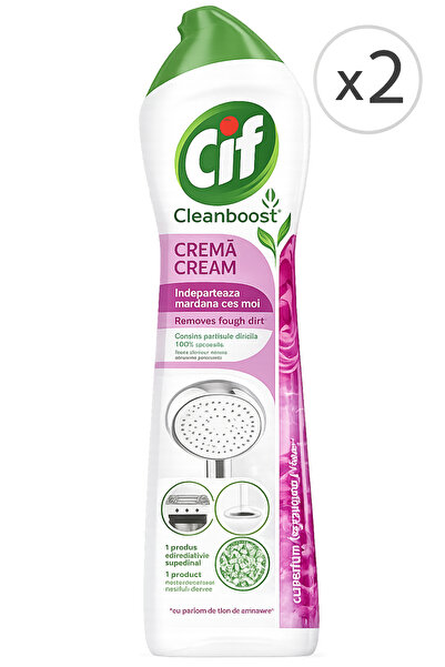 Cif Set 2 x Crema Trandafiri 2x500 ml
