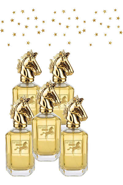 MILANO PERFUME 5 قطع من عطر سبيريت جولد 100 مل