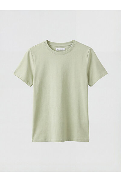 LC Waikiki Lcwaikiki Basic Green Crew Neck Women's T-Shirt