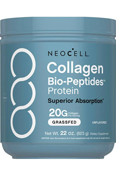 Neocell Multi Collagen Bio-Peptides Powder 22oz Advanced with Hyaluronic Acid...
