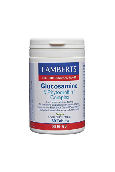 Lamberts Σύμπλεγμα Γλυκοζαμίνης & Φυτοδροιτίνης 60 Δισκία