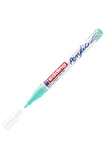 Edding Marker Acrylic Fine Tip Bright Turquoise 934-10-Li-Pkt