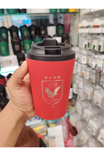 Generic Red Color Hot Stamping Egypt Al Ahly Club Logo Mug Cup