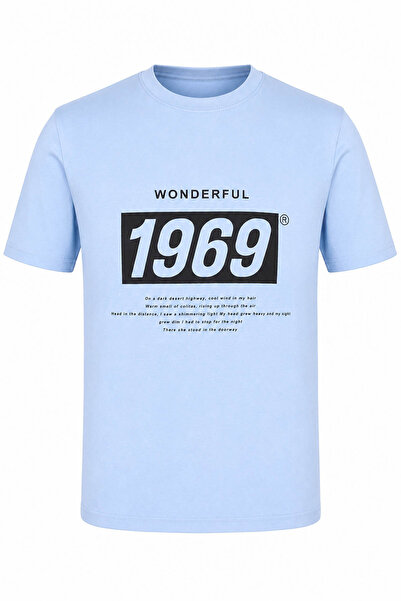 trender Printed Supremes Blue Men's T-Shirt 226-22 1969