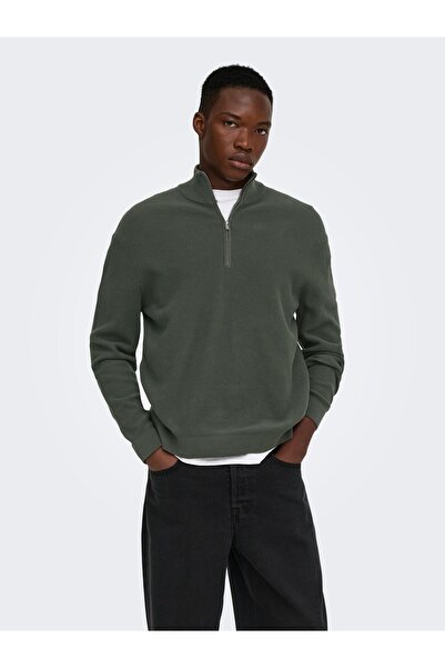 Only & Sons Strickpullover ONSTONY Gestricktes Poloshirt