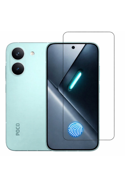 NANOSPACE واقي شاشة زجاجي صلب ثلاثي الأبعاد متوافق مع هاتف Xiaomi Poco X8 Pro...