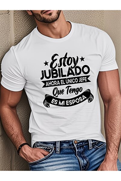 Astogria13 تي شيرت صيفي بأكمام قصيرة للرجال من Spanish I M Retired