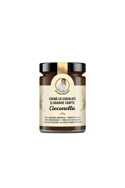Remedia Cioconella Crema cu Ciocolata si Arahide Coapte Secretele Ramonei 350g