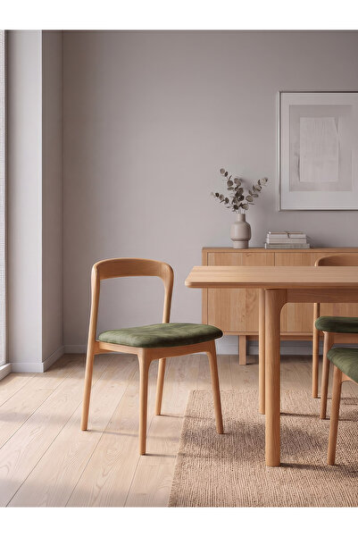 Gazzini Furniture Zodiac Kolçaksız Ahşap Sandalye