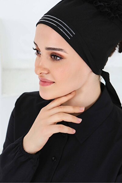 özlenmoda LÜX KAYMAZ TEK TARAFLI DÜZ SİLİKONLU BONE