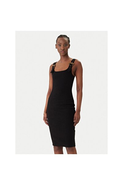 VERSACE JEANS COUTURE Rochie de zi cu zi pentru femei 80HAO943 J0198 Negru