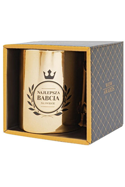 Be-Happy Gifts Be Happy Gifts cana cadou aurie Cea mai buna Bunica 350 ml