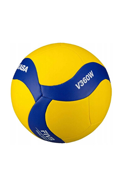 MIKASA Minge volei, Mikasa, poliuretan, marimea 5, galben/albastru