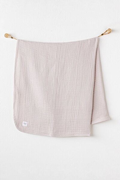 andywawa 4 Layer Muslin Blanket 105*120cm Beige