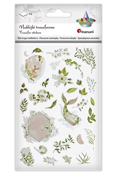 Titanum Set de autocolante decorative, 2 planse, 24x50 cm