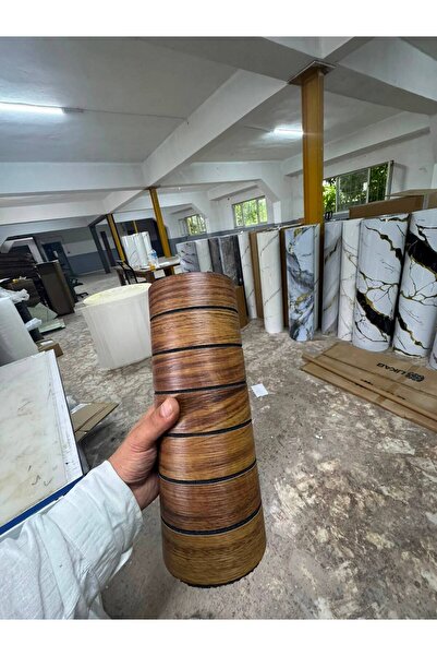 UKAB DEKOR 30x280 cm 3d Ahşap Dokulu Kendinden Yapışkanlı Duvar Kaplama Paneli