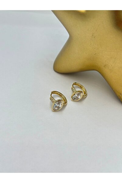 BYYEŞO Eye Detail Hoop Earrings (Steel)