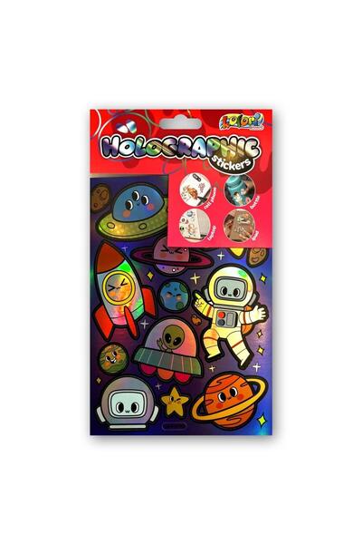 Penmate Stickere holografice Kosmos multicolor 14.5x23.5cm