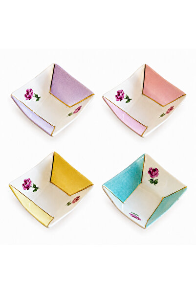 ELA'S CONCEPT 4 Handmade Porcelain Bowls