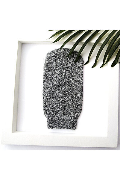 YEYE Made In Nature Mănușă exfoliantă din fibră de cânepă gri YEYE