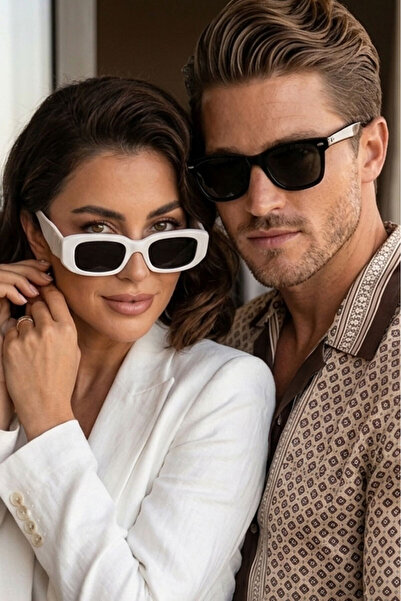 bb bridal boutique 2 Pcs Couple after Party Glasses, White Bride Glasses, Cou...