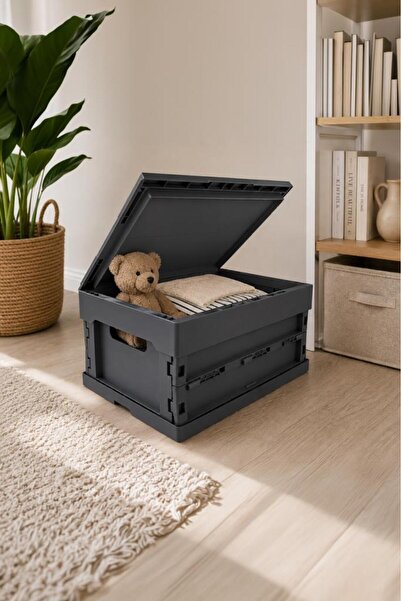 Smartware Blox Flat and Foldable Box with Lid 46 Lt