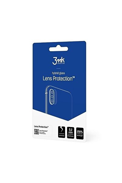 3MK Προστασία Φακού Υβριδικό Γυαλί 7H (Xiaomi Redmi Note 9s / Pro)
