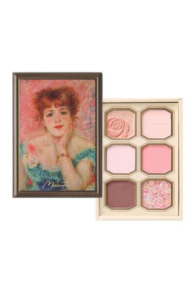 MilleFee Painting Eyeshadow Palette 12 Portrait of Jean, 1 Adet