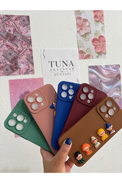 Genel Markalar IPHONE 14 PRO MAX UYUMLU 3D Cartoon tasarım kılıf