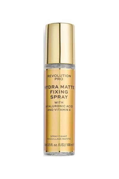 Revolution Pro , Hydra-Matte, Υαλουρονικό Οξύ, Ματ, Σπρέι σταθεροποίησης μακι...