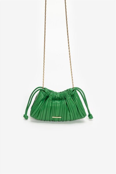 Calvin Klein Ck Lv04F3077G Drawstring Pleated Conv Mini Women's Bag