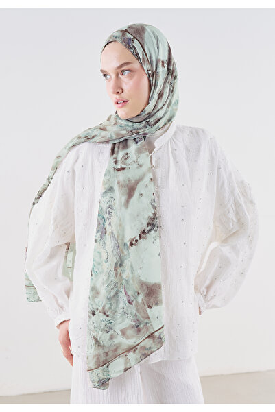 Freshscarfs Φλοράλ Συμφωνία Μοτίβο Ράμι Βισκόζη Σάλι Σόλτρακ