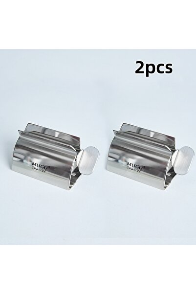 Choice 2pcs 1pc Home Toothpaste Squeezer Stainless Steel Toothpaste Dispenser...