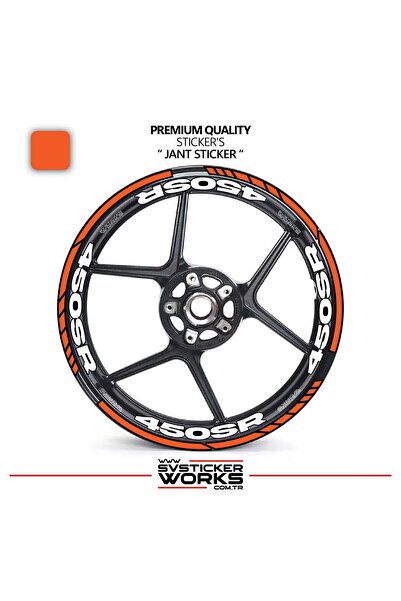 ARONA Cfmoto 450Sr Wheel Sticker and Inner Text Printed Label Sticker Model P...
