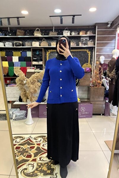 Niliwi Pocket Button Detailed Cardigan