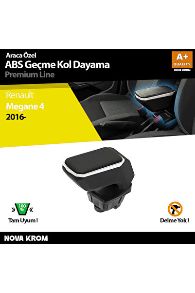 Nova Krom Renault Megane 4 Kol Dayama Kolçak Geçmeli ABS Gri 2016-2020