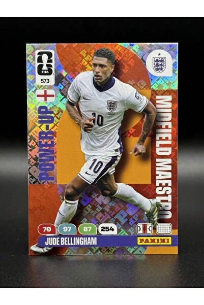 Panini FWC 2026 Jude Bellingham Power Up 2026 World Cup Card