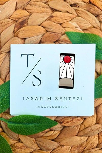 Tasarım Sentezi Rozet Metal Broş Hanafuda Anime Japon Demon Slayer Tanjiro Ka...